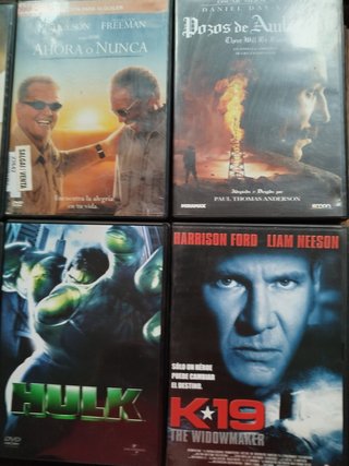 Películas DVD (Español) a 2.5 euros