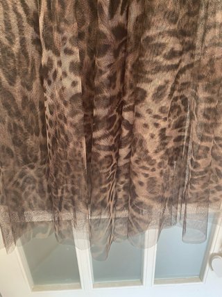 Falda nueva tul animal print talla única