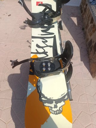 Tabla de Snowboard Quicksilver con Fijaciones 5150