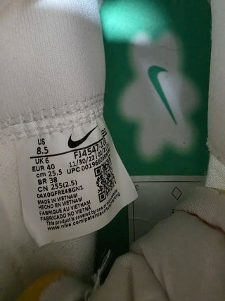 Nike Blazer Mid '77 Lona Blanco Verde