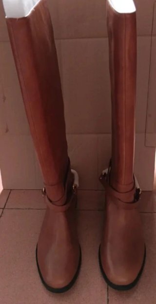 Botas Polo Ralph Lauren Piel Marrón Talla 8B