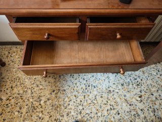 ÚLTIMA SEMANA EN VENTA. Cómoda de madera con espej