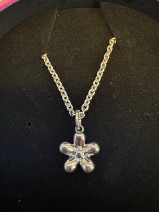 Tous Cadena con colgante daisy flor de plata