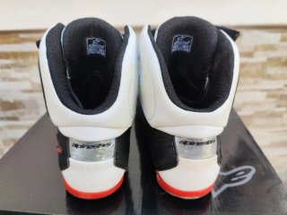 Botas Moto Alpinestars Negras Rojas