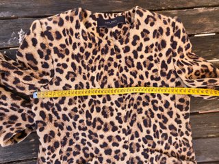 Chaqueta Zara Leopardo Corta Talla M