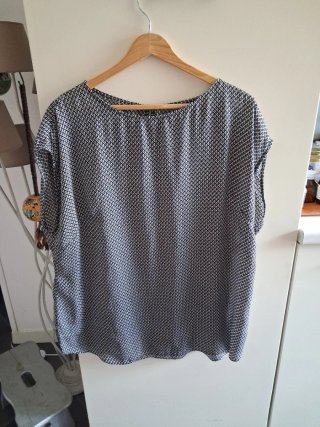 Camicetta donna manica corta fantasia