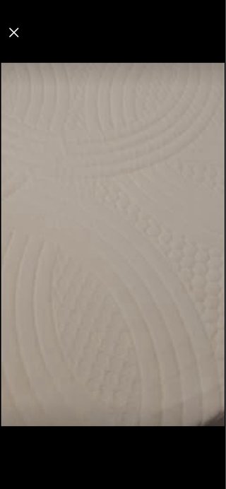 Topper matrimoniale 160x190x6cm sfoderabile