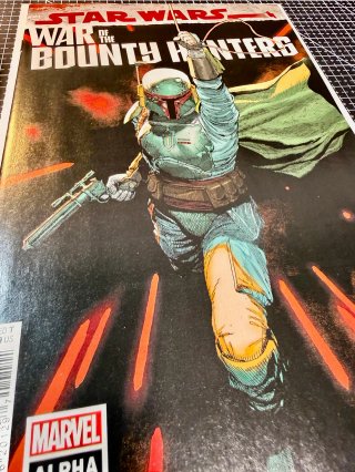 Comic Star Wars War of the Bounty Hunters Alpha