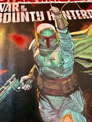 Comic Star Wars War of the Bounty Hunters Alpha