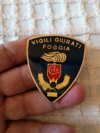 Distintivi Vigilanza e Polizia Italiana