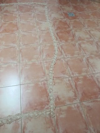 Tira de bolillos hecha a mano