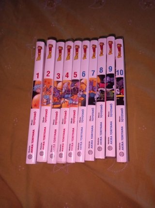 10 mangas de Dragon Ball en buen estado