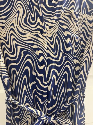 Vestido largo Zara estampado mujer