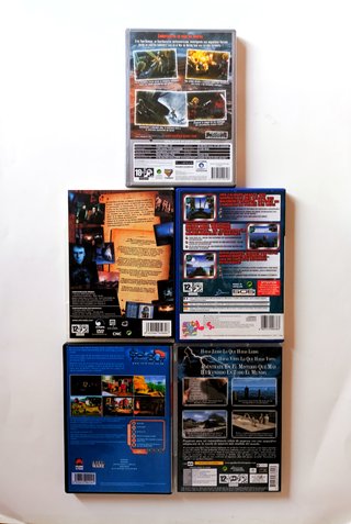 Pack 5 videojuegos pc Ps2