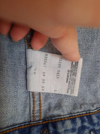 Cazadora vaquera Levi's Talla L