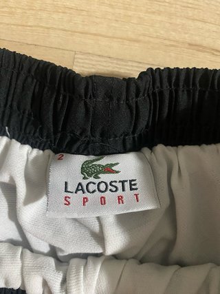 Bañador Lacoste Negro