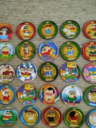 Tazos Shin Chan Colección