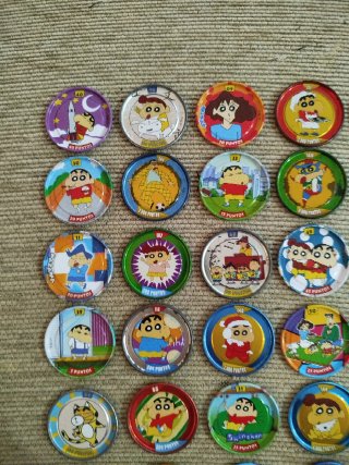 Tazos Shin Chan Colección