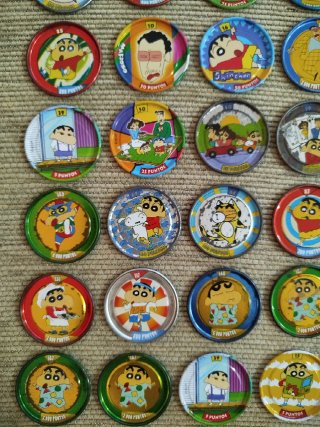 Tazos Shin Chan Colección