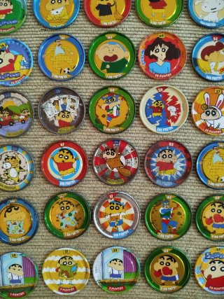 Tazos Shin Chan Colección