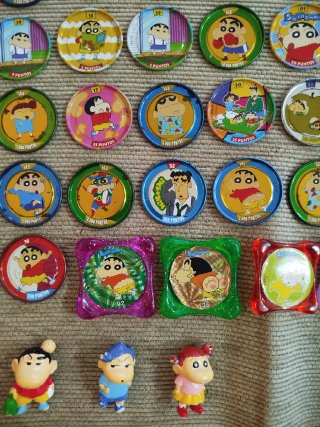 Tazos Shin Chan Colección