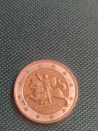 Moneda 2€ Lituania 2017