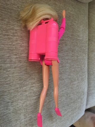 Barbie Nautic Vintage Traje Buceo Rosa