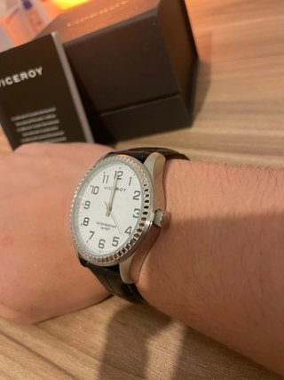 Reloj Viceroy Plata y Negro
