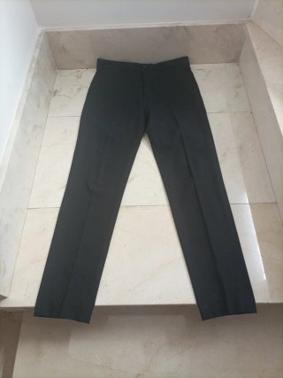 Traje Zara Hombre Negro Talla 52 Slim