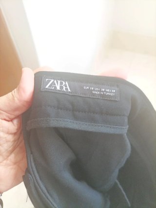 Traje Zara Hombre Negro Talla 52 Slim