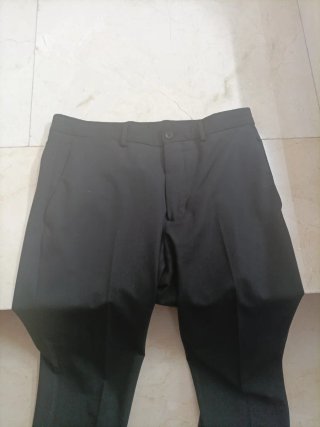 Traje Zara Hombre Negro Talla 52 Slim