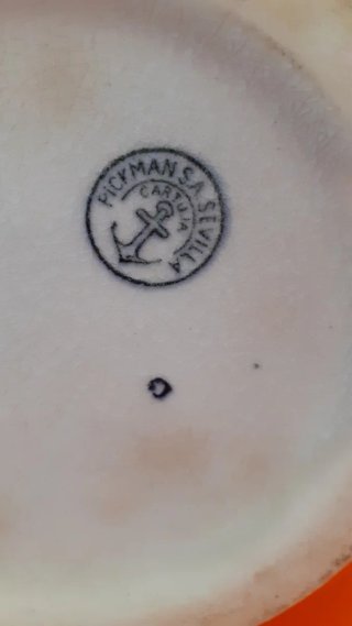 Jarra porcelana antigua Pickman