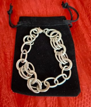 Pulsera eslabon Plata de Ley 925