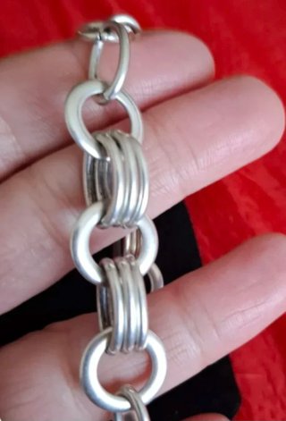 Pulsera eslabon Plata de Ley 925