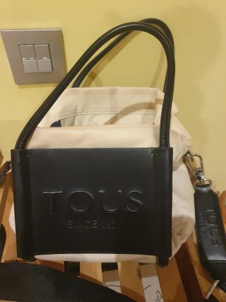 Bolso Tous Negro y Beige