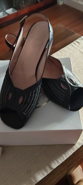 Sandalias Mimapies Azul Marino Talla 40
