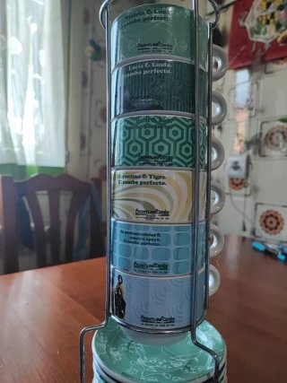 Juego 6 Tazas Café Vintage Front