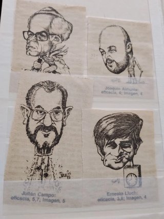 Álbum Caricaturas Antiguas