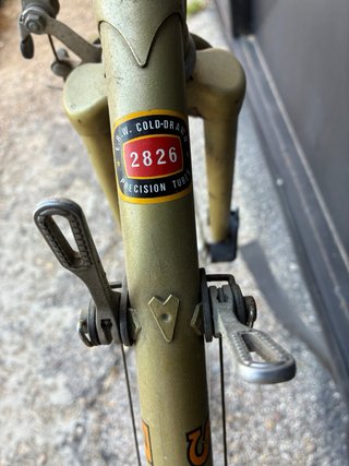 Bicicleta Zeleris Clásica Dorada Talla 58.