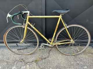 Bicicleta Zeleris Clásica Dorada Talla 58.