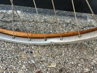 Bicicleta Zeleris Clásica Dorada Talla 58.