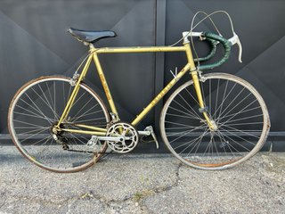 Bicicleta Zeleris Clásica Dorada Talla 58.