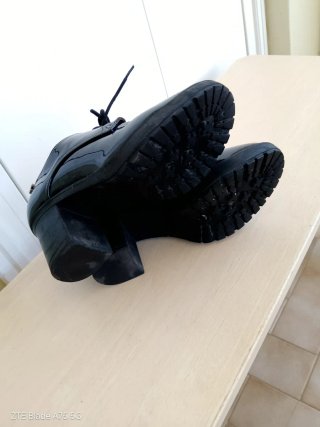 Zapatos Gótica Emo Tacón Negro Talla 36