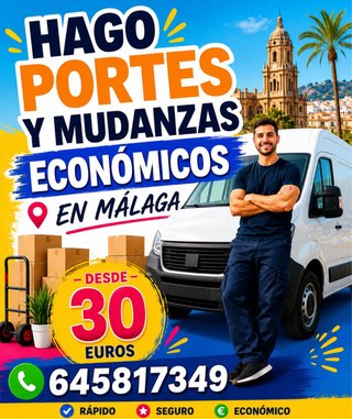 Portes y mudanzas malaga