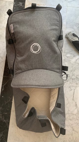 Bugaboo Cameleon 3 Gris. Capazo, capotas y funda.