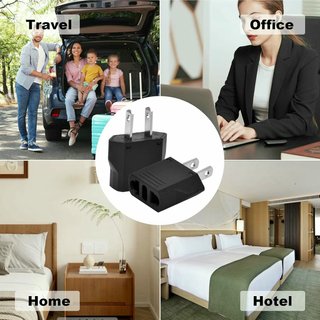 Pacchetto di 4 adattatori per prese di viaggio