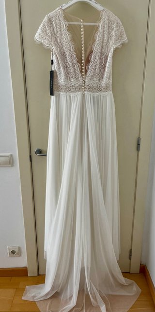 Vestido Novia Alma de Rosa Clará. Nuevo a estrenar