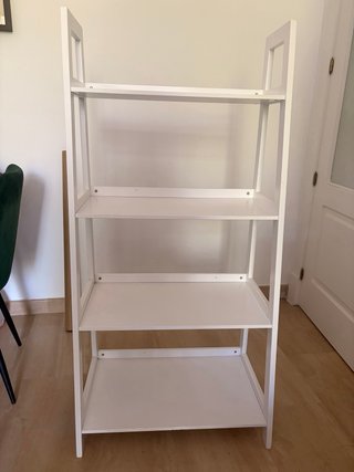 Estantería Escalera Blanca