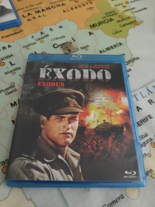 Blu-ray Éxodo (Exodus) - Paul Newman