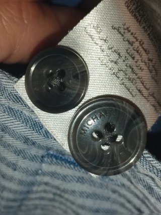 Pantalón corto Michael Kors azul talla 34